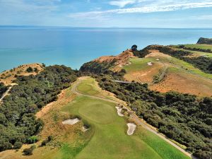 Cape Kidnappers 5th Aerial Green